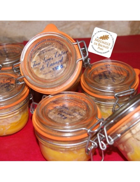 Foie gras entier de canard (4 parts) Foie gras entier de canard (4 parts)