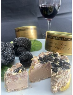 Pâté de foie gras de canard truffé à 3% - 130 gr