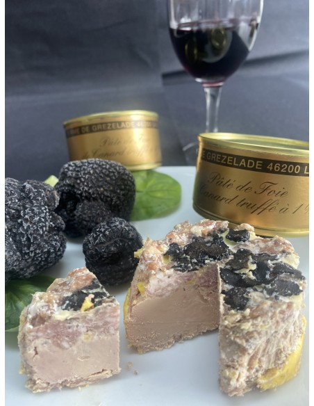 Pâté de foie gras de canard truffé à 3% - 130 gr
