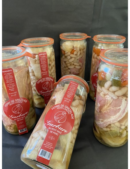 Garbure au petit salé de porc