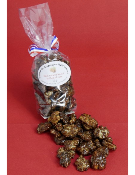 Cerneaux de noix Caramélisés à la Vieille Prune